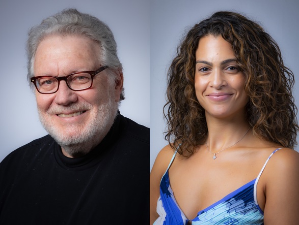 Robert Kahn and Inez Cruz