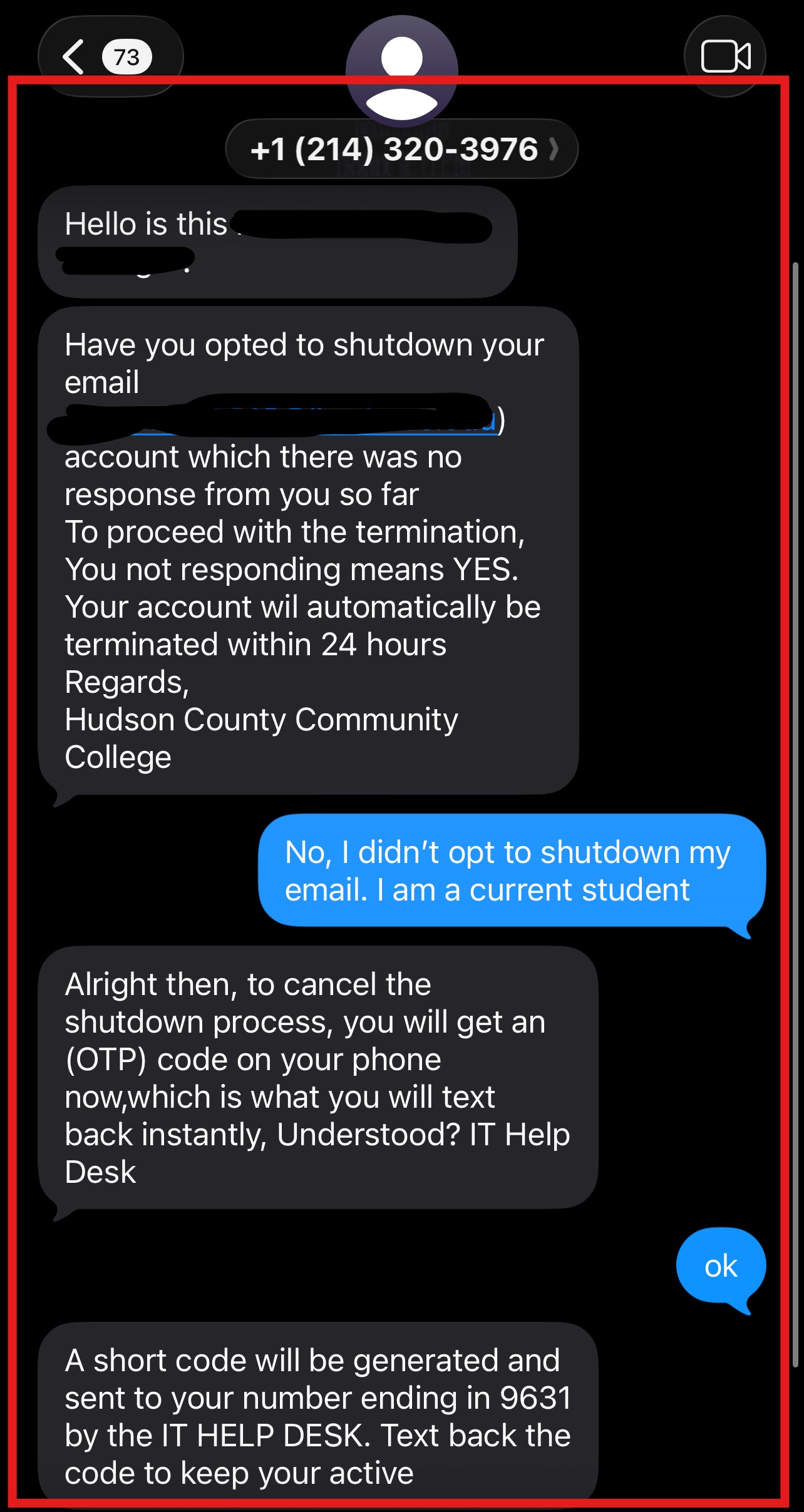 2026 February Phishing Scam Text 2026 February Phishing Scam Text