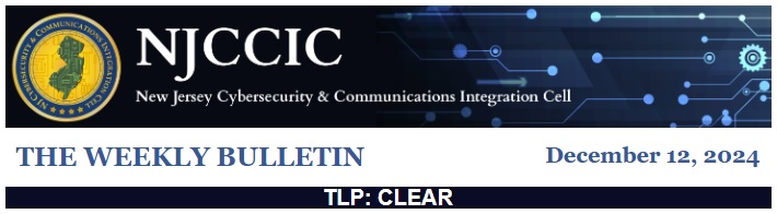 NJCCIC Weekly Bulletin - Credential and Card Harvesting Attack Impersonates American Express