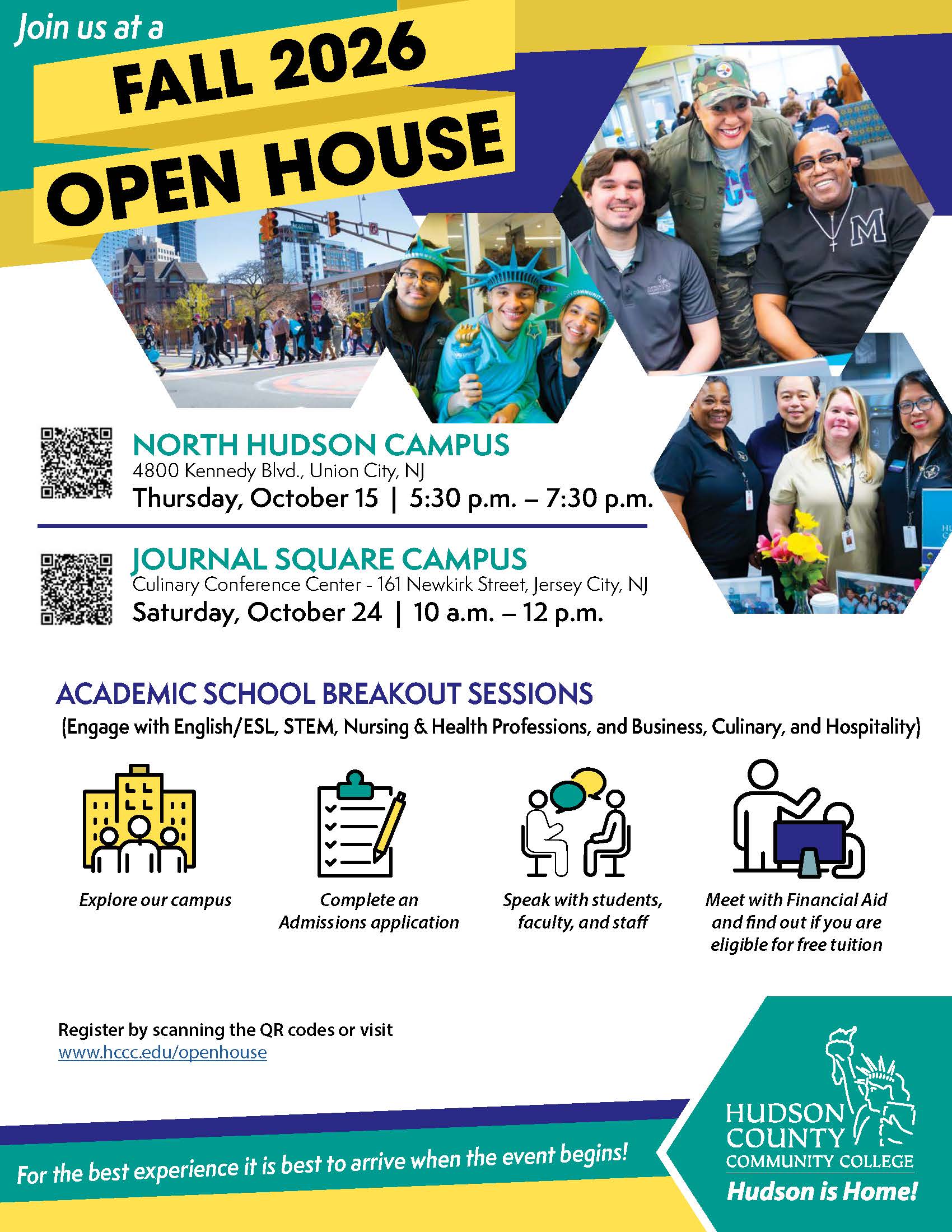 HCCC Fall 2026 Open House