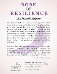 Robe of Resilience - Lisa Ficarelli-Halpern