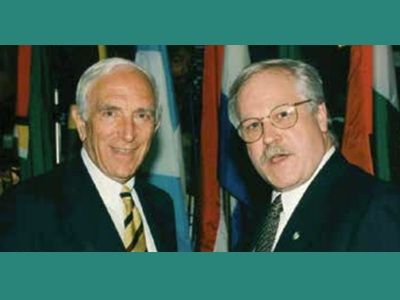 Senator Lautenberg Visit