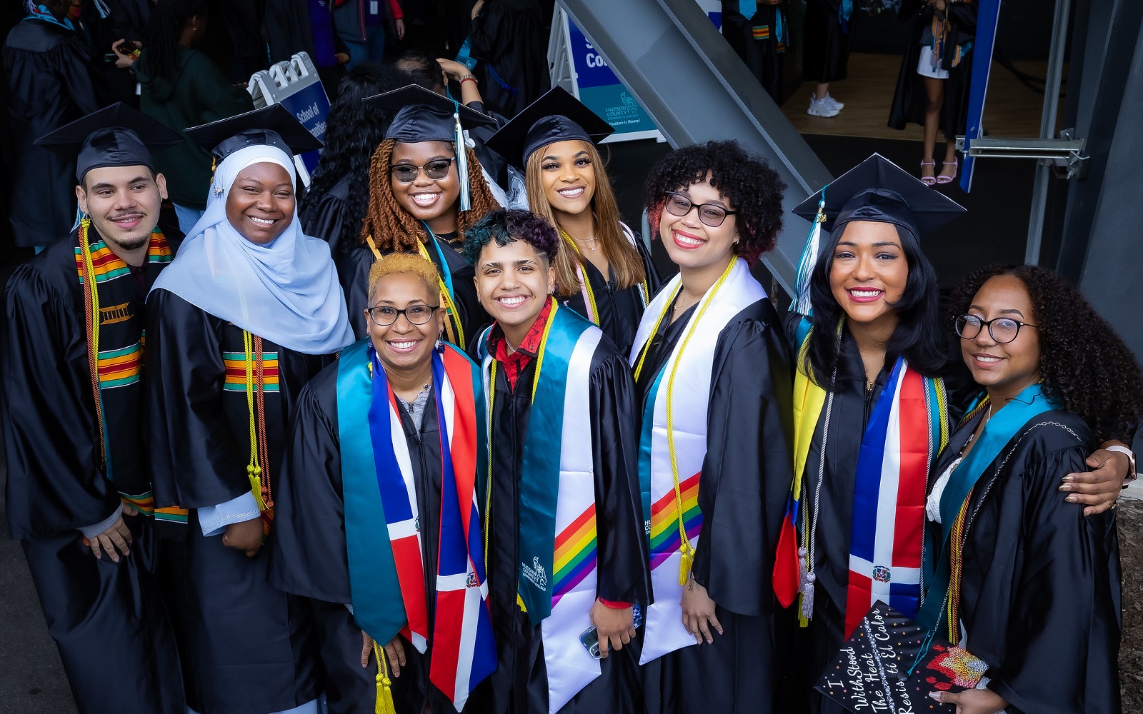 Graduates at HCCC’s 2024 Commencement ceremony.