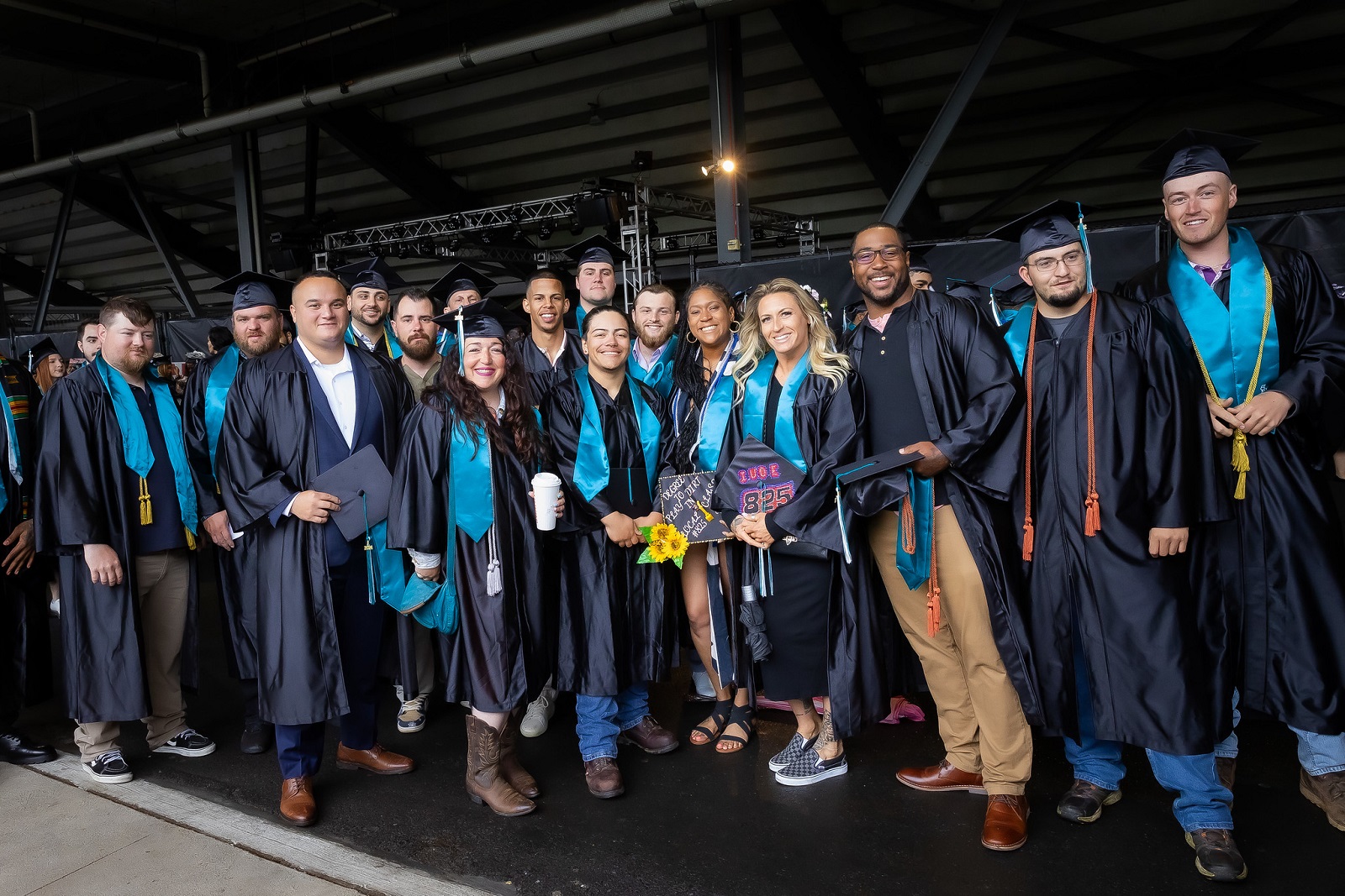 Hudson County Community College Class of 2024 School of Business graduates.