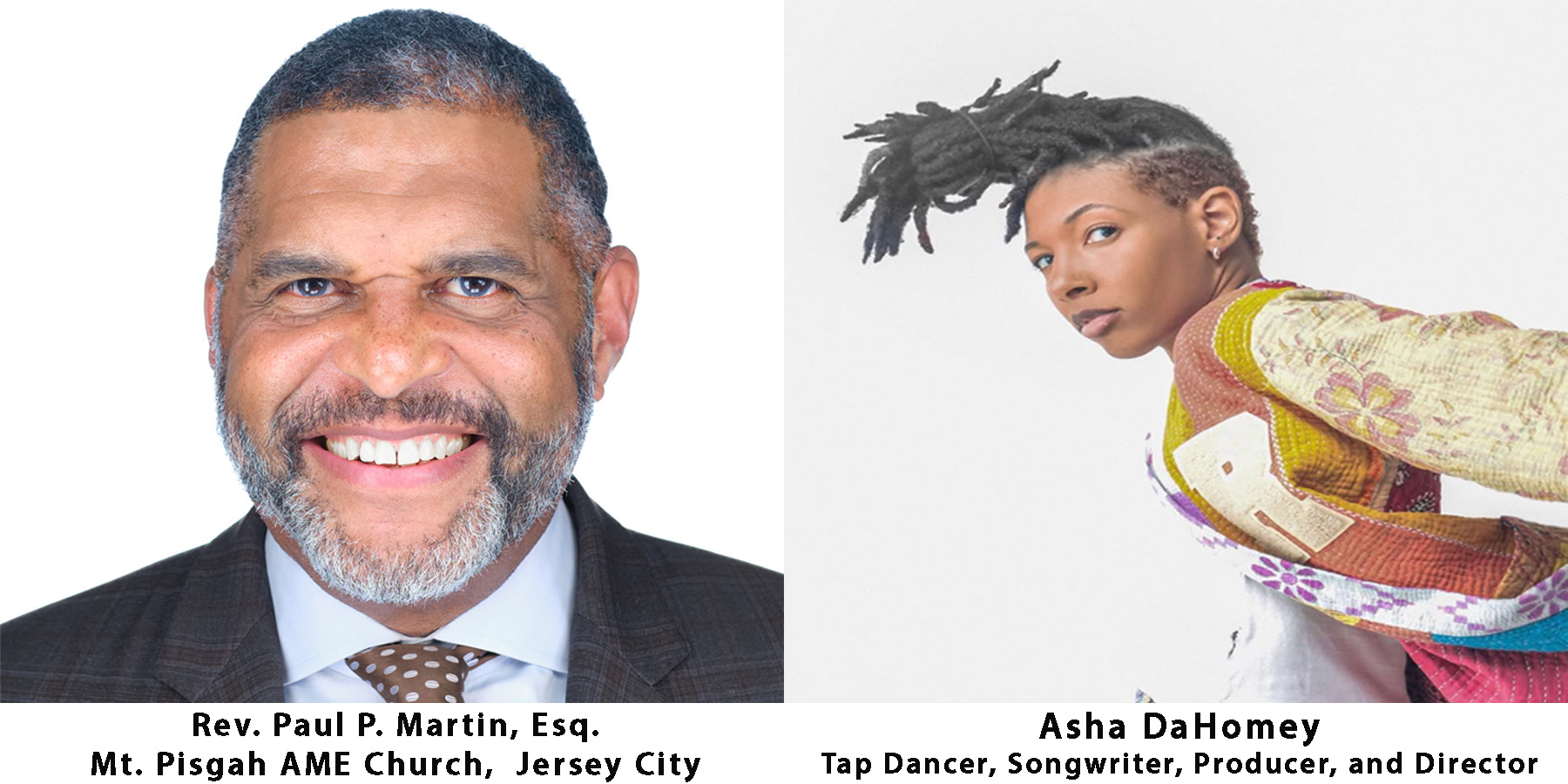 Reverend Paul P. Martin, Esq. an Asha DaHomey Reverend Paul P. Martin, Esq. an Asha DaHomey