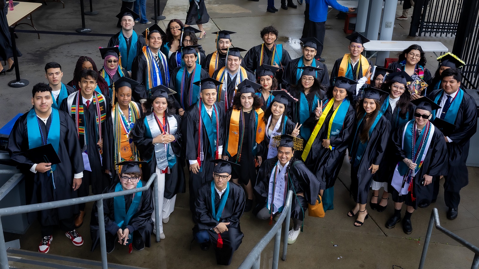 Hudson Scholars graduates at HCCC’s 2024 Commencement.