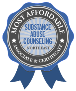 Most Affordable Substance Abuse Counseling Certificate and Associate Degree Programs in the Northeast Badge