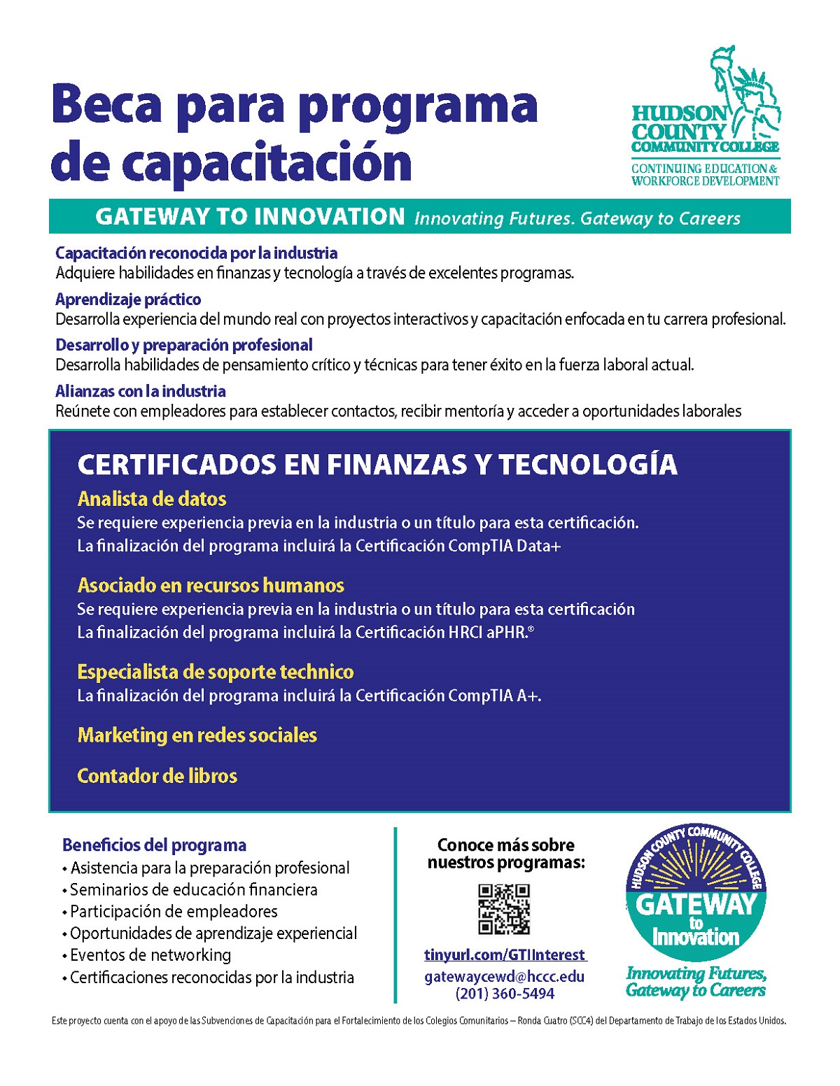 GTI Scholarship Training Program (Spanish)